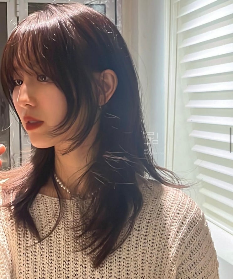 2026 유행 머리스타일 커튼뱅 하이 레이어드 컷이 매력 : 네이버 블로그