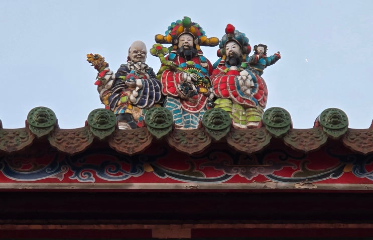대만臺灣 Taiwan에서의 삼일 9: 타이베이台北市 Taipei 룽산쓰龍山寺 Lon....