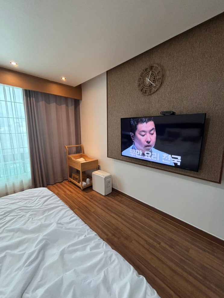 객실침대,TV,드라마재생