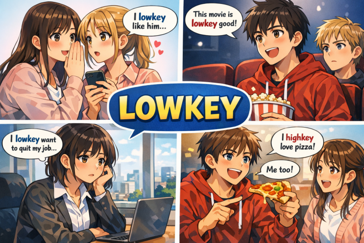 Lowkey 뜻부터 미국 유행어 파생어원, 자연스러운 활용법까지 한 번에 정리해요 : 네이버 블로그