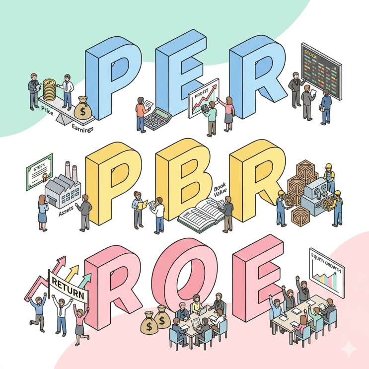 주식용어 PER PBR ROE 뜻 핵심 지표 5분 만에 마스터 : 네이버 블로그