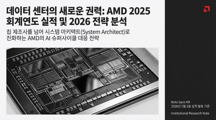 2025 회계연도 4분기 및 연간 AMD 경영 실적 : 네이버 블로그