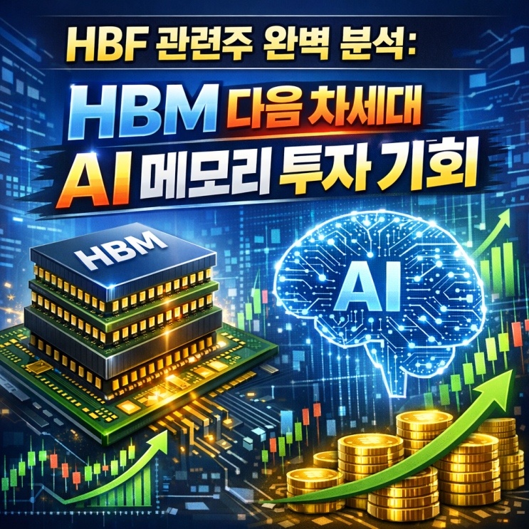 HBF 관련주 완벽 분석: HBM 다음 차세대 AI 메모리 투자 기회 : 네이버 블로그