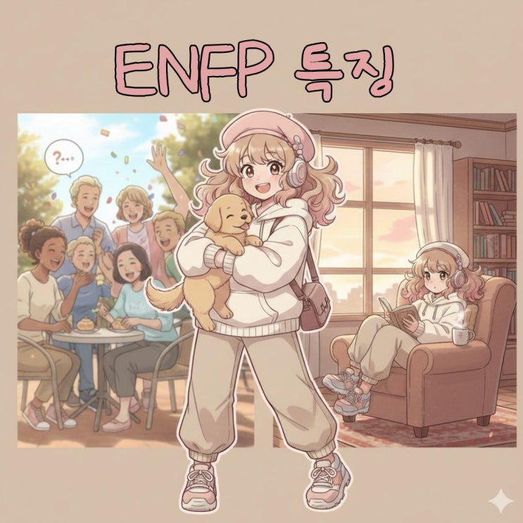 ENFP 특징 총정리｜인싸같지만 인싸 아닌 댕댕이 : 네이버 블로그