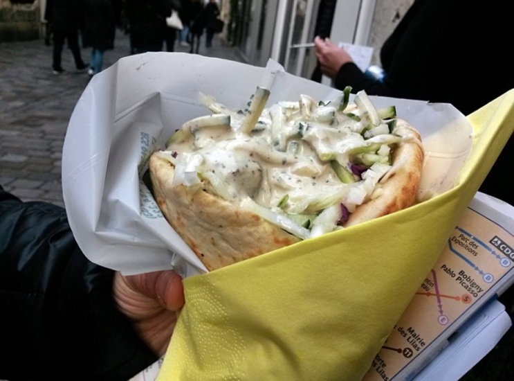 [해외] 파리 맛집 L'As du Fallafel, 항상 대기줄이 있는 라스 뒤 팔라펠 ....