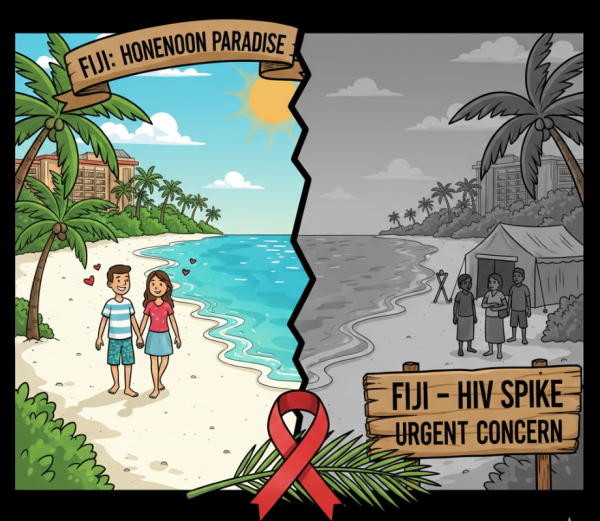 피지 신혼여행지, '블루투스 주사'로 HIV 감염자 1년새 두 배 급증