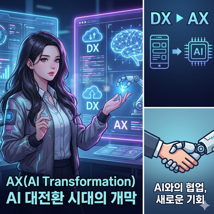 AX 뜻, DX를 넘어 AX 시대로, AI 대전환이 가져올 미래와 생존 전략 : 네이버 블로그