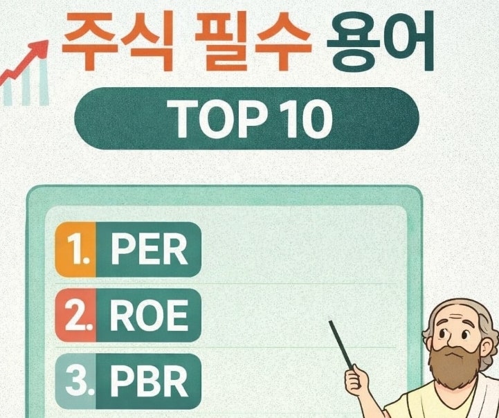 주식용어 정리 완벽 가이드: PER,PBR,ROE 및 주식용어 Top10 뜻 한 번에 정리 : 네이버 블로그