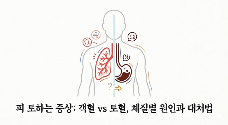“갑자기 입에서 피가 뿜어져 나왔어요” | 건강 염려하는 중년의 객혈 토혈 증상 : 네이버 블로그