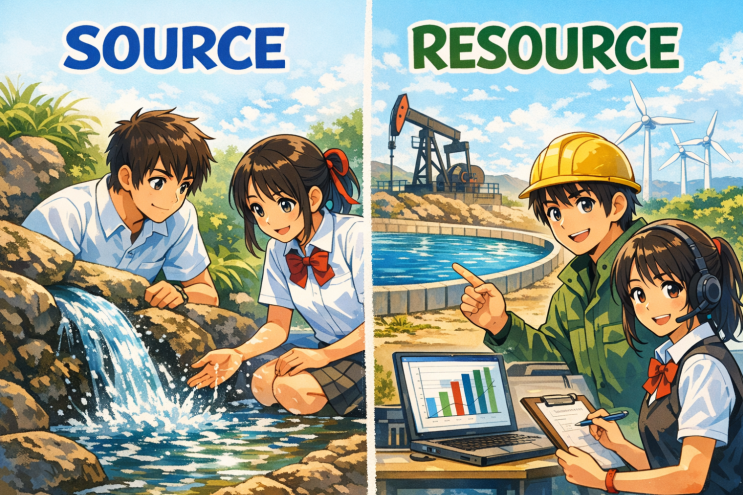 source vs resource 차이 완전 정리 💡 - 어원부터 발음·강세·예문까지 한 번에 이해해요 : 네이버 블로그