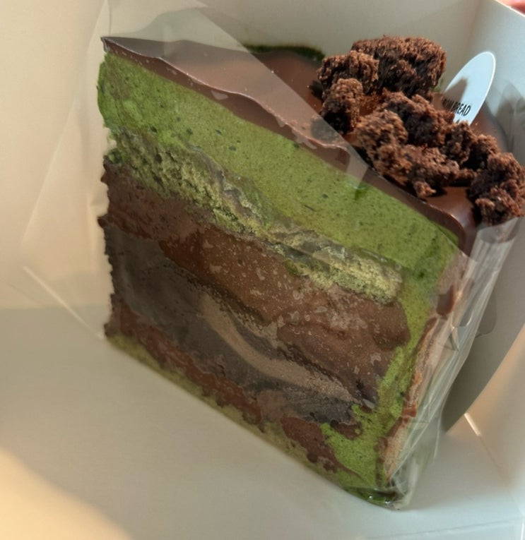 율량동맛집 픽업해다 먹은 이야기 초코말차케이크 봄브레드 와 소금빵맛집 발라 : 네이버 블로그