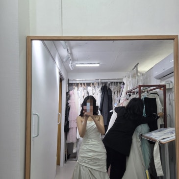 Dress 2- 플로우 스튜디오 슬림 셔링 실크 가봉 후기