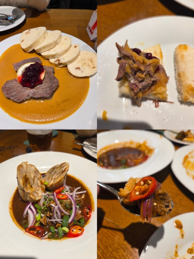 프라하 맛집 '포트레페나 후사 플라트네르스카(Potrefená husa Platnéřsk....