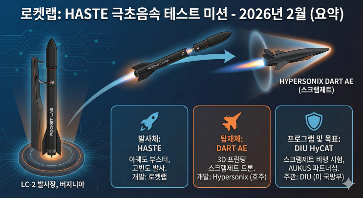 로켓랩(Rocket Lab), 극초음속 스크램제트 발사 카운트다운! (HASTE x DART AE) : 네이버 블로그