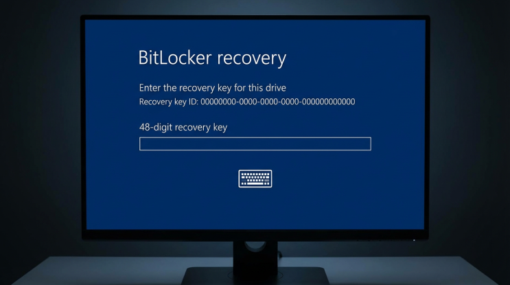 노트북 켰더니 갑자기 BitLocker 복구 키를 요구? : 네이버 블로그