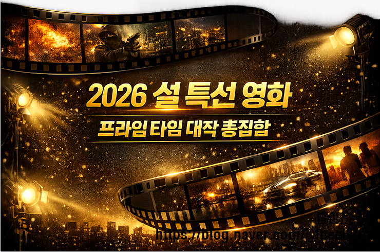 2026 설날 특선 TV 영화 편성표 관련 이미지