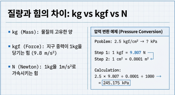 기초냉동공학(단위,질량, 힘,미적분,의 차이는? : 네이버 블로그
