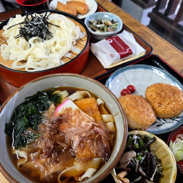 나고야 키시멘 맛집 - 나고야성 키시멘테이 금범고래 나고야성세트