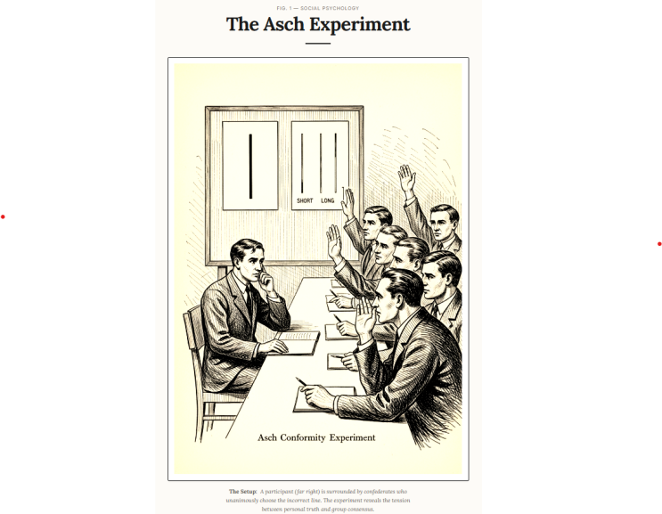 10. 아쉬 동조실험(ASCH Conformity Experiment) : 네이버 블로그