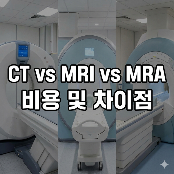 CT, MRI, MRA 검사 어떤 차이점이 있고, 비용은 얼마나 다를까? : 네이버 블로그