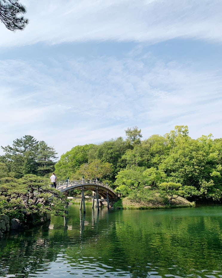 오카야마 여행(10)| 다카마쓰 리쓰린 공원 히라이호와 엔게쓰교 꼭 ....