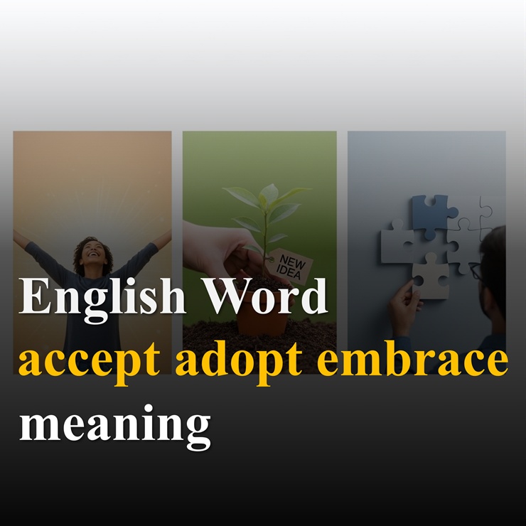 accept adopt embrace 뉘앙스 차이는 이렇습니다 : 네이버 블로그