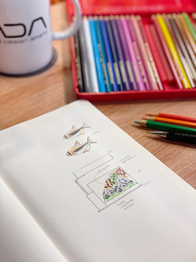 [스케치] ADA Solar mini-s Sketch Design..(오석) : 네이버 블로그