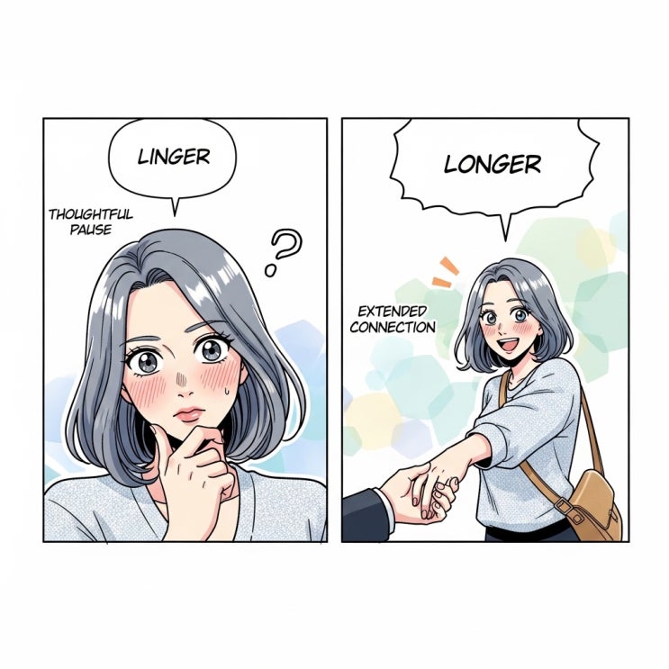 linger, 링거링 lingering 뜻, 사용 맥락 / lingering memory, lingering question ...