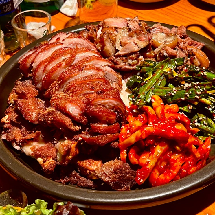 [구월동 맛집] 후라이드 족발이 시그니처로 여전히 맛있는 구월동 족장 : 네이버 블로그