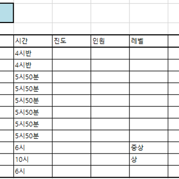 26년 봄학기 고등부 시간표 입니다 RSS 대표 이미지