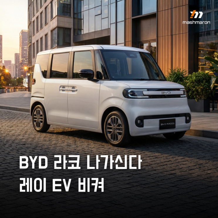 BYD 라코 나가신다, 레이 EV 비켜! : 네이버 블로그