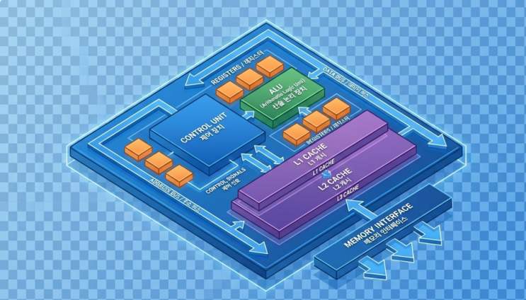 CPU, GPU, NPU, TPU, LPU에 대해서 : 네이버 블로그