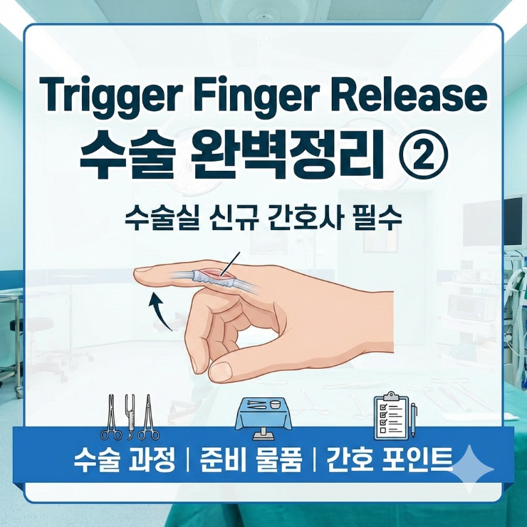 Trigger Finger Release 수술 완벽정리 ②(수술실 신규 간호사 필수) : 네이버 블로그