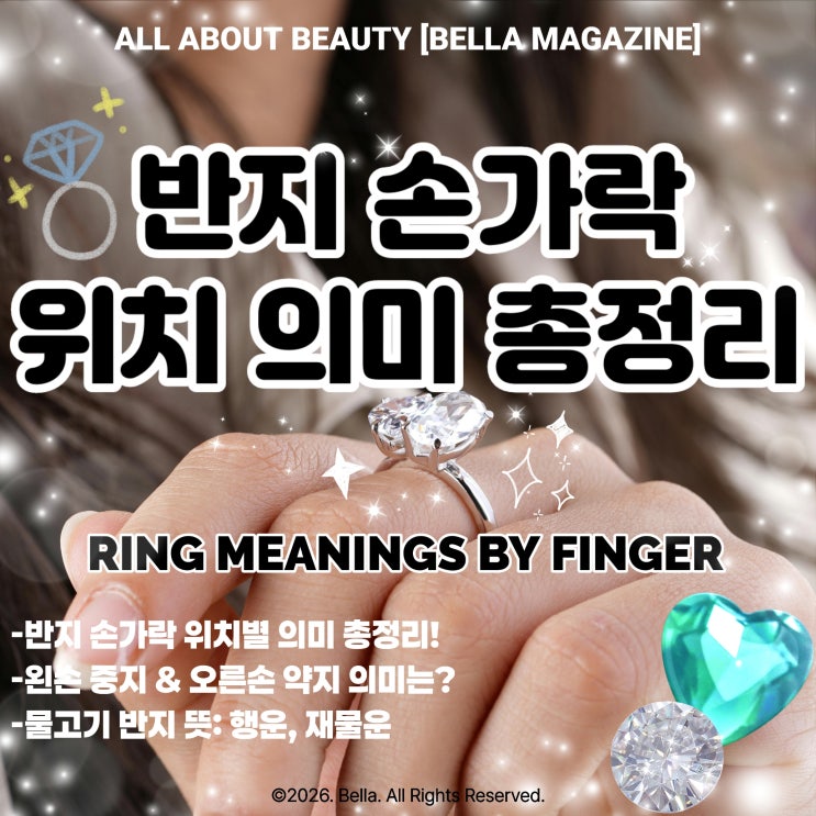 반지 손가락 위치별 의미 총정리! 왼손 중지, 오른손 약지, 물고기 반지 뜻 : 네이버 블로그
