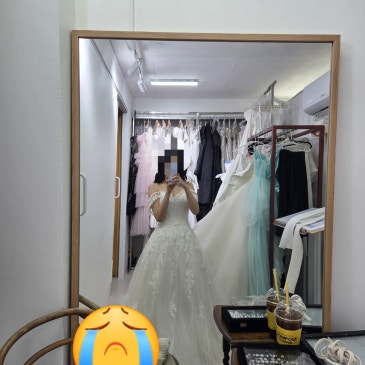 Dress 4- 플로우 스튜디오 A라인 레이스 드레스 가봉 후기