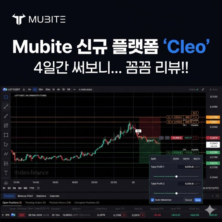 Mubite 신규 플랫폼 'Cleo' 4일간 써보니... 꼼꼼 리뷰!! : 네이버 블로그