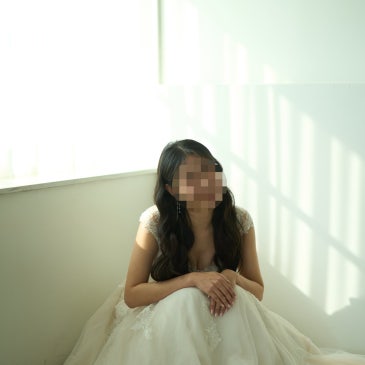 Dress 5- 플로우 스튜디오 A라인 레이스 드레스 촬영 후기