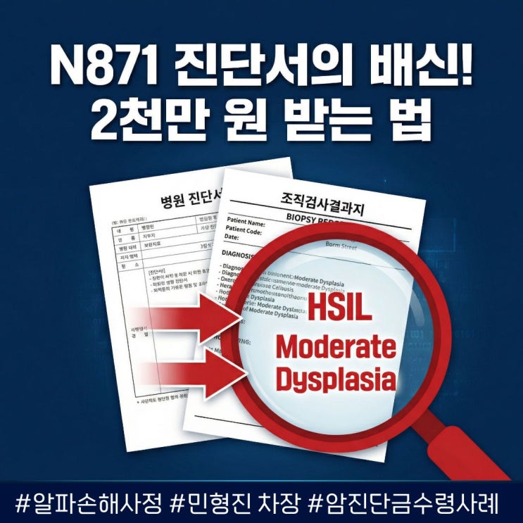 N871진단서로 소액암 2천만원 받은사례 : 네이버 블로그