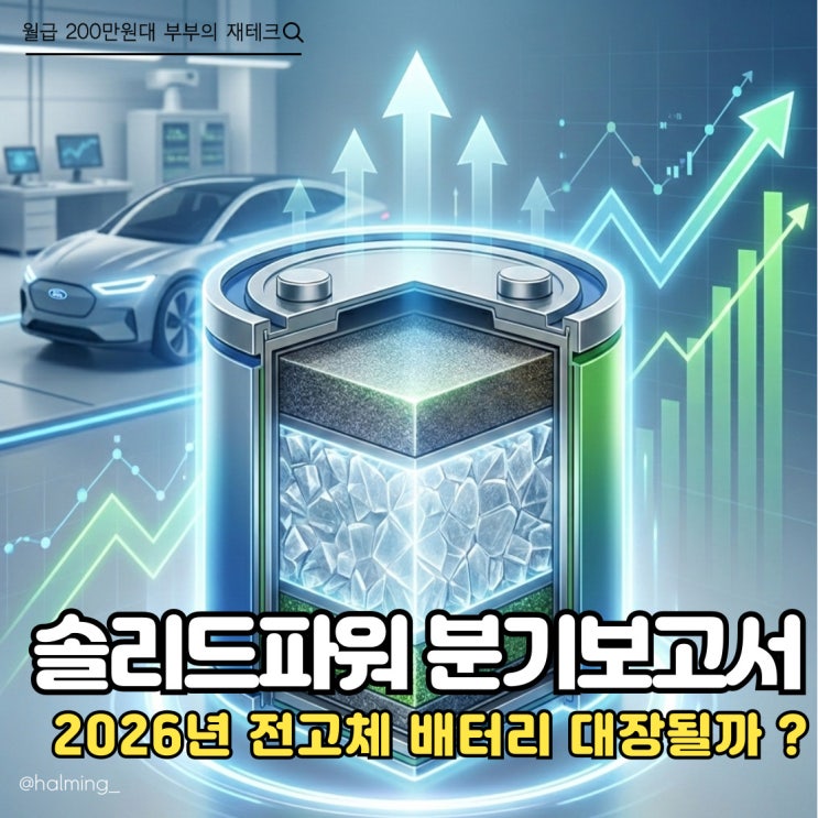 솔리드파워 SLDP 실적 발표 분석 전고체 배터리 3.6억 빚 부부 기록 : 네이버 블로그