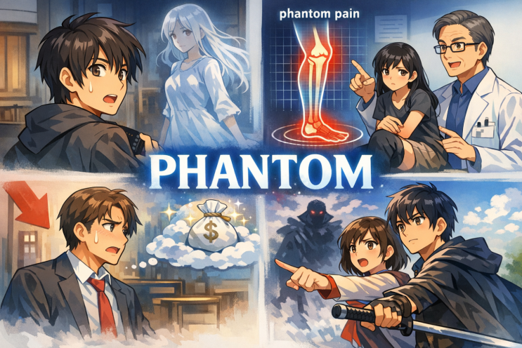 phantom 어원부터 뜻, 발음, 예문까지 한 번에 정리하는 영어 단어 이야기 : 네이버 블로그