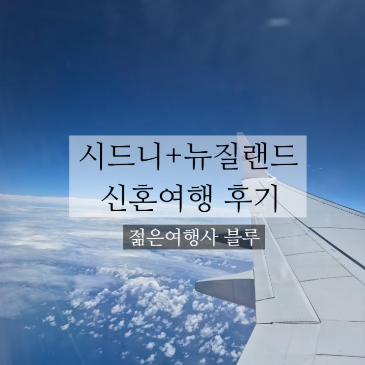 [신혼여행/후기]'젊은여행사블루'신혼여행후기 맞춤여행 여행사 추천 내돈내산