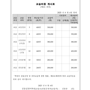 ☆ [선덕고 신입생 내신대비반 모집 (원장직강팀, 8명 정원)]☆ RSS 대표 이미지