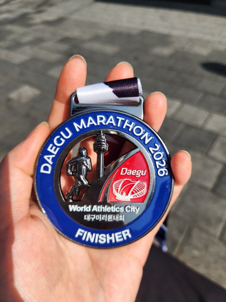 2026 대구 마라톤 후기, 10.9KM 완주