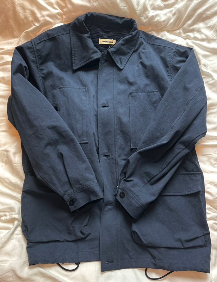 [Colorcolour - XYLOPHONE JACKET(navy)] 입으면 개강해지는 옷 : 네이버 블로그