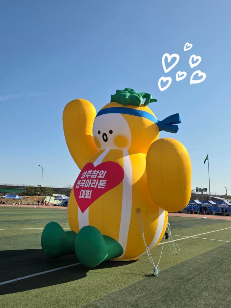 [오운완] 성주 참외 마라톤 하프 참가 후기