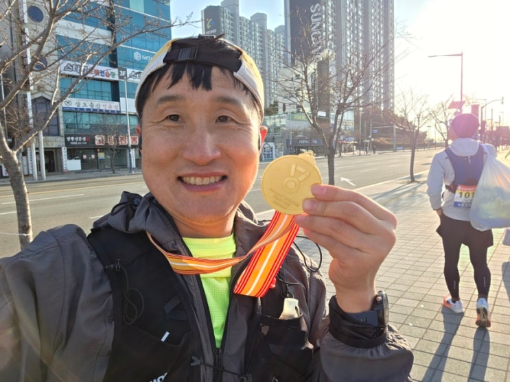 14시간의 고독한 사투 부산비치울트라마라톤100k 를 마치며..