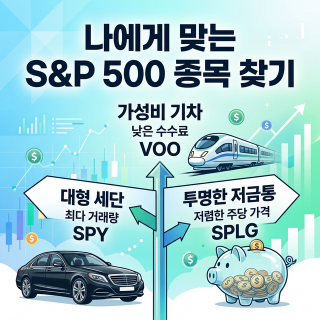 주린이를 위한 S&P 500 ETF 실전 매수 가이드: SPY vs VOO vs SPLG, 내게 맞는 종목은? | S&P500 ...