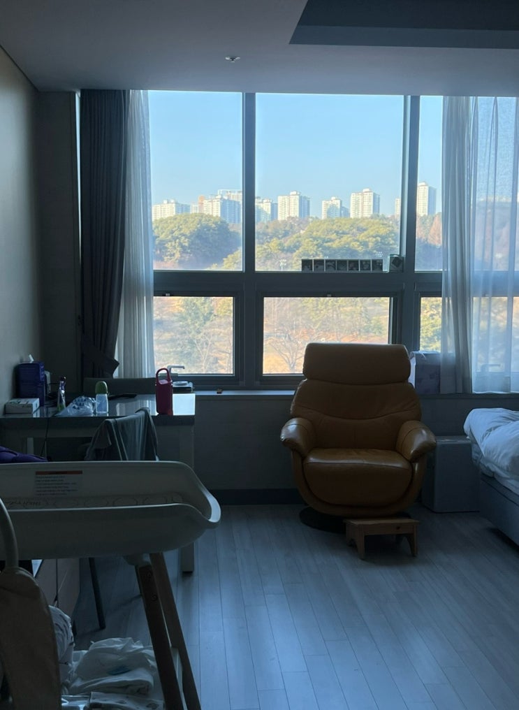 객실,침대,창문뷰,산모실