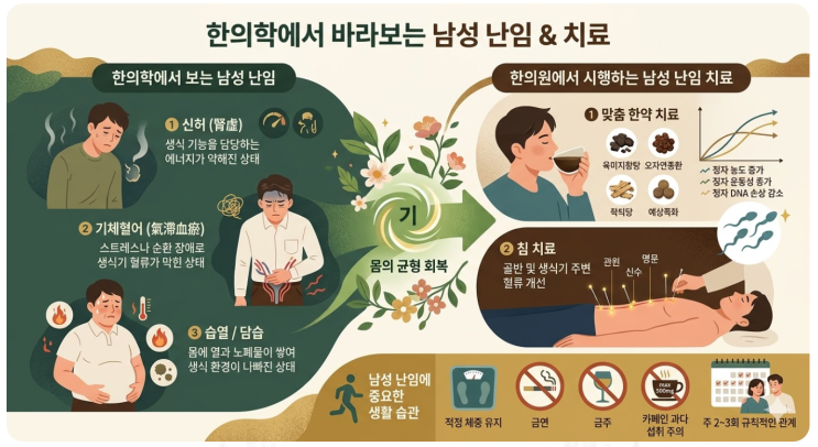 남성형 난임, 남자의 문제일까요? 한의사가 설명드립니다