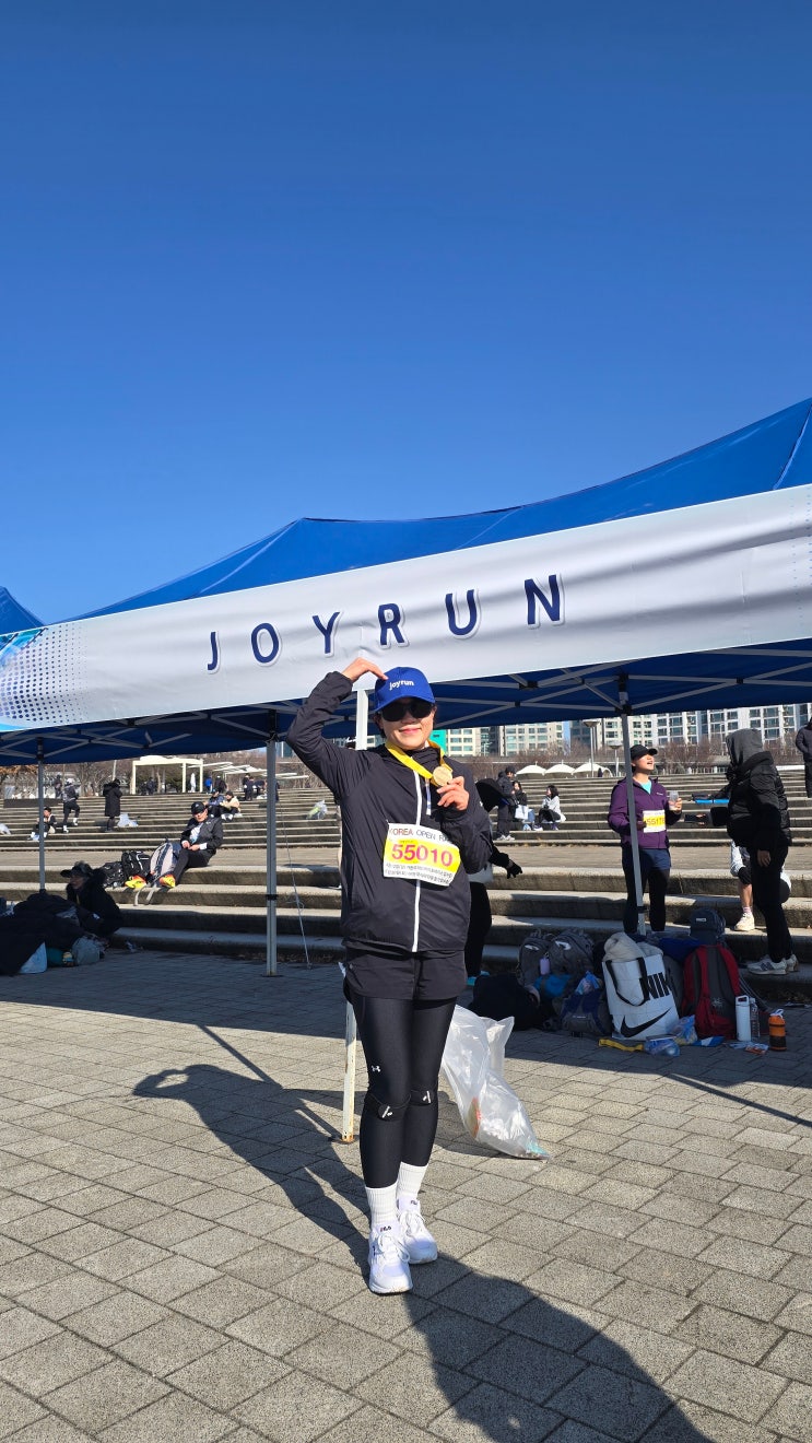 코리아오픈레이스 5km 러닝 완주 후기 | 50대 여성 러너의 첫 대회 도전기